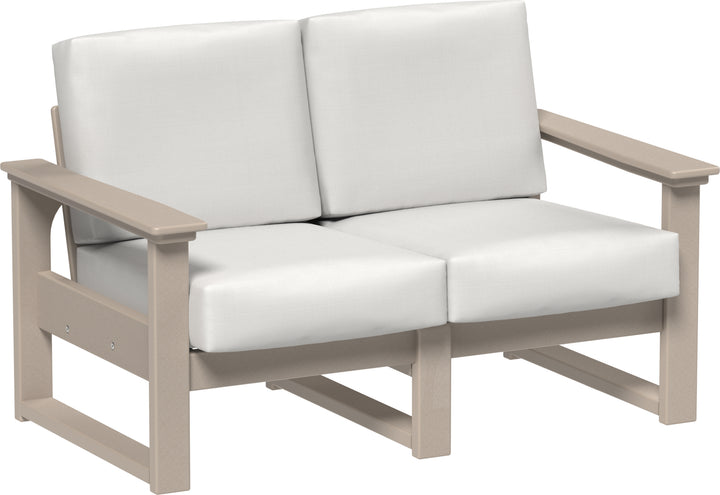 Lanai Deep Seating Love Seat with Sunbrella Fabric Cushions