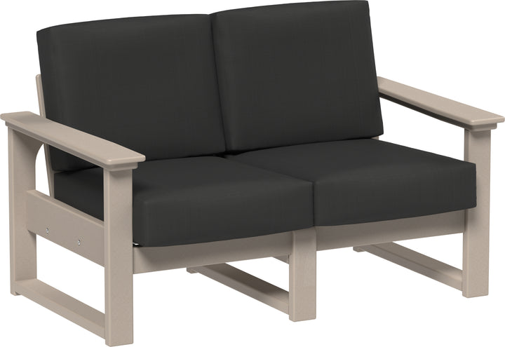 Lanai Deep Seating Love Seat with Sunbrella Fabric Cushions