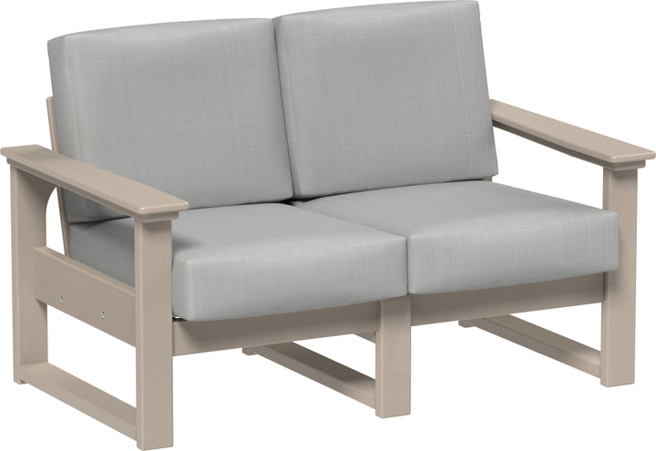 Lanai Deep Seating Love Seat with Sunbrella Fabric Cushions