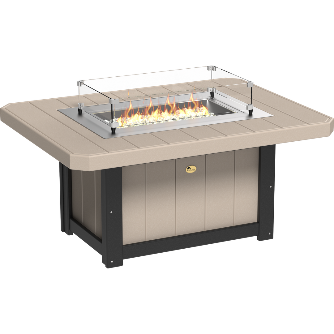 Lumin Fire Pit 51" Rectangular