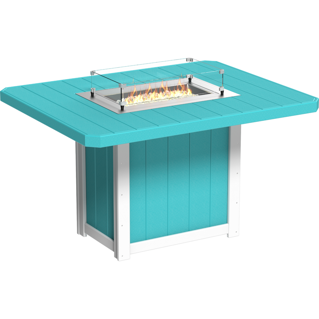 Lumin Fire Table 62" Rectangular