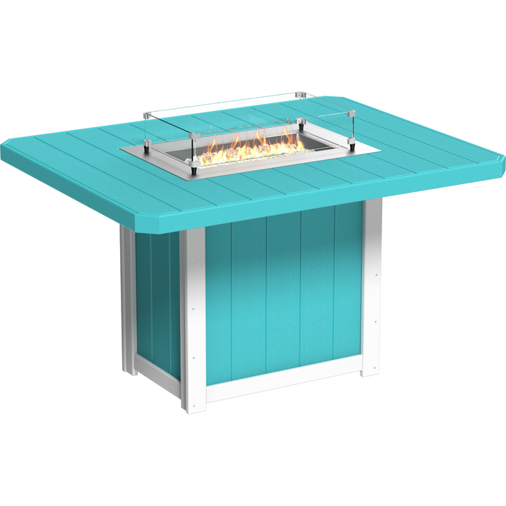 Lumin Fire Table 62" Rectangular