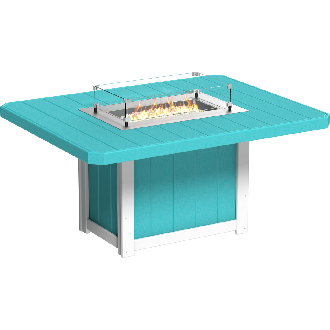 Lumin Fire Table 62" Rectangular
