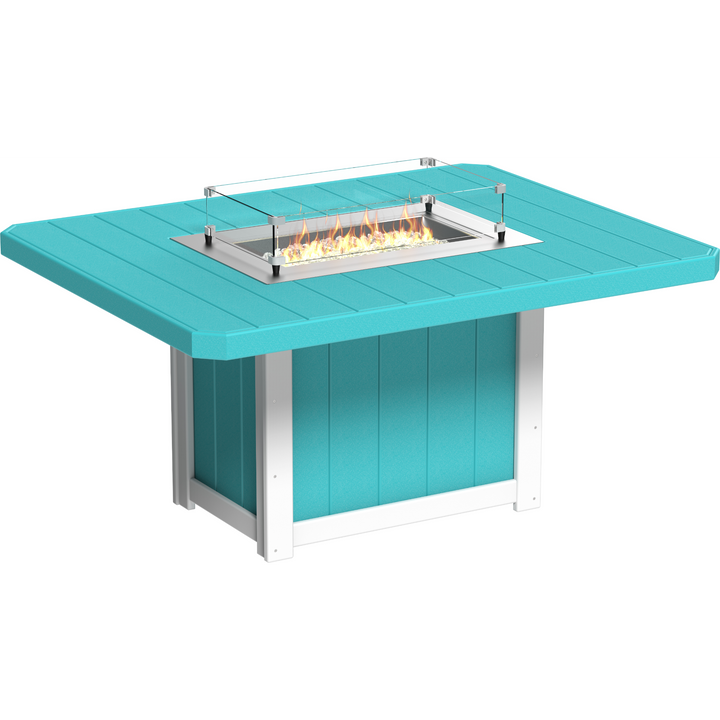 Lumin Fire Table 62" Rectangular