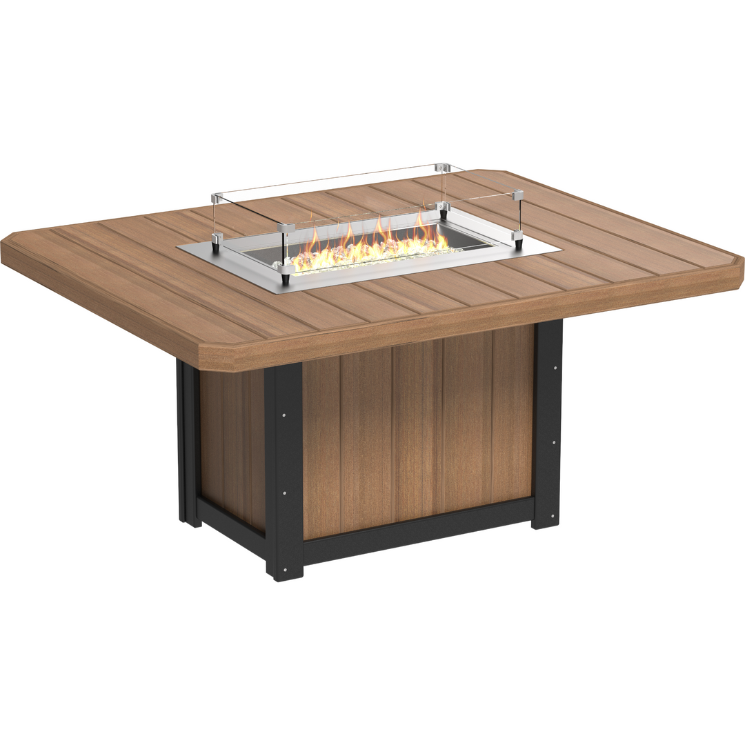 Lumin Fire Table 62" Rectangular