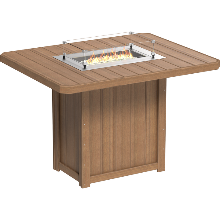 Lumin Fire Table 62" Rectangular