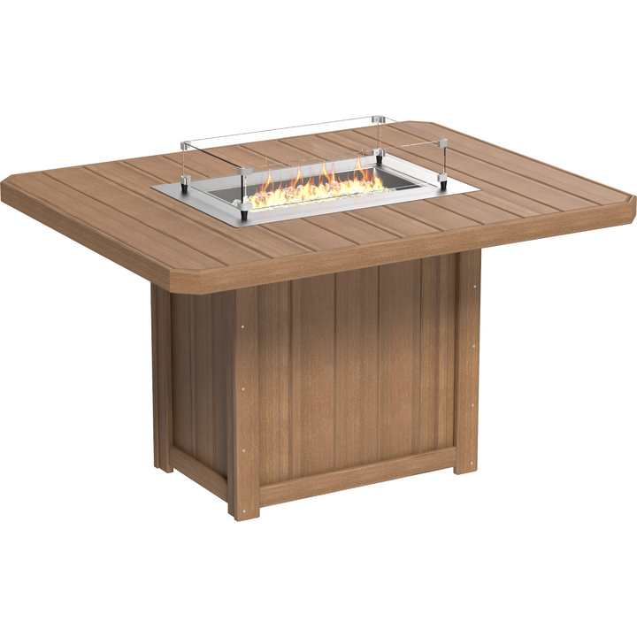 Lumin Fire Table 62" Rectangular