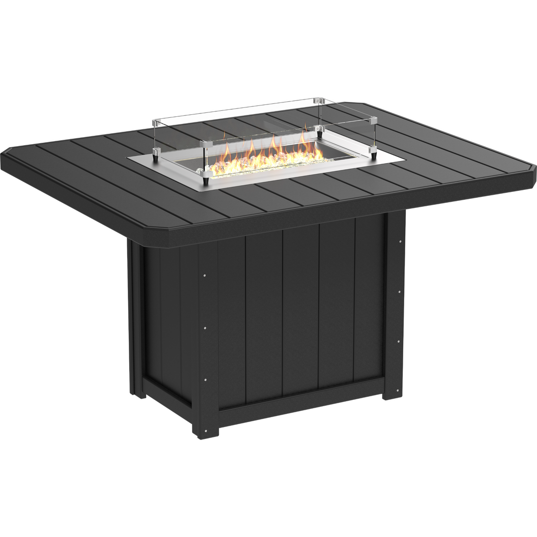 Lumin Fire Table 62" Rectangular