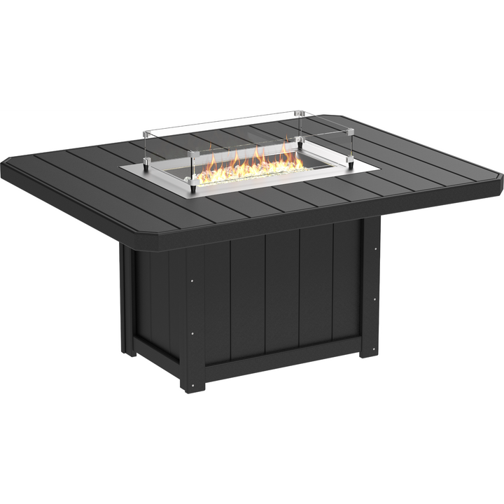 Lumin Fire Table 62" Rectangular
