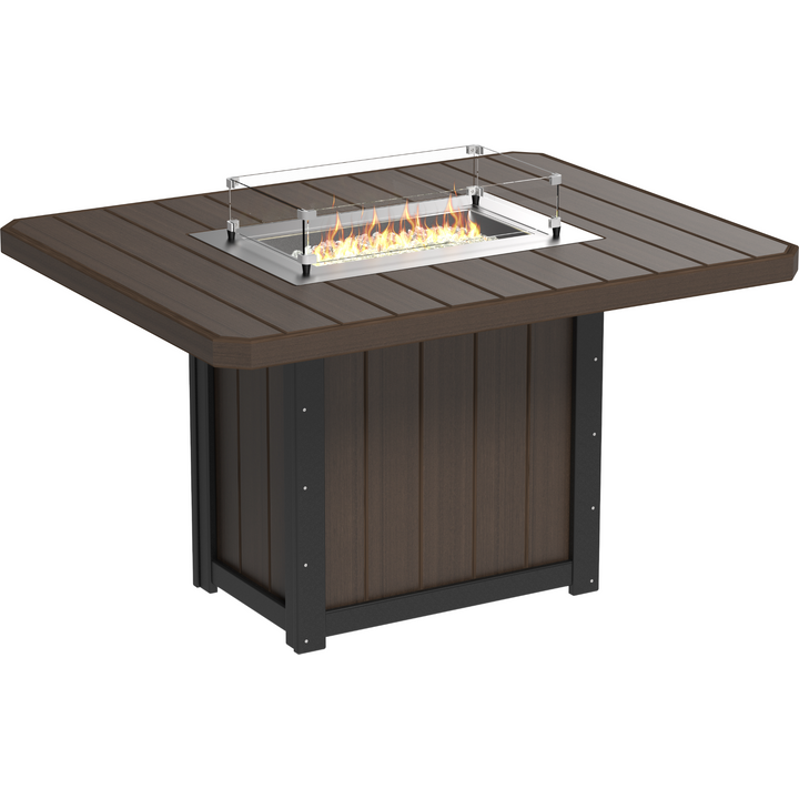 Lumin Fire Table 62" Rectangular