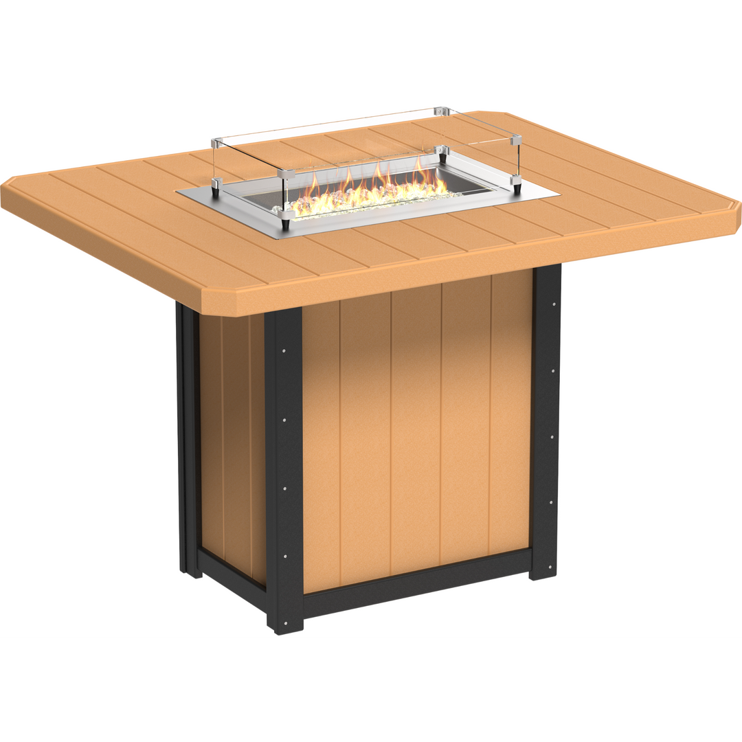 Lumin Fire Table 62" Rectangular