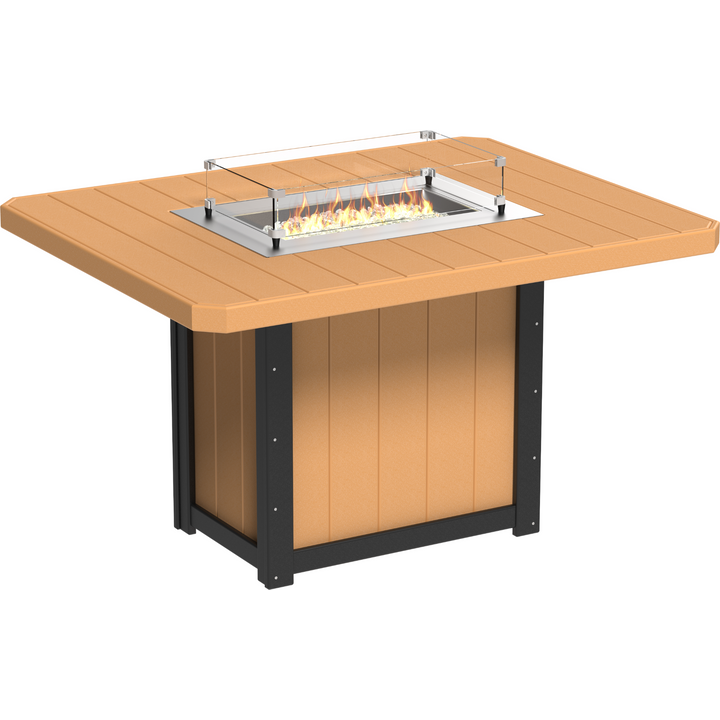 Lumin Fire Table 62" Rectangular