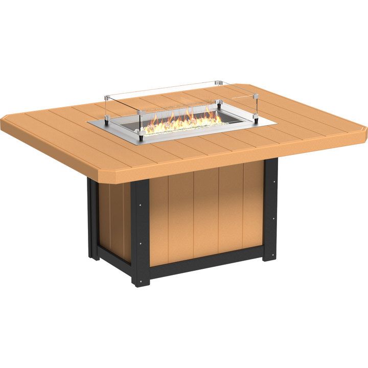 Lumin Fire Table 62" Rectangular