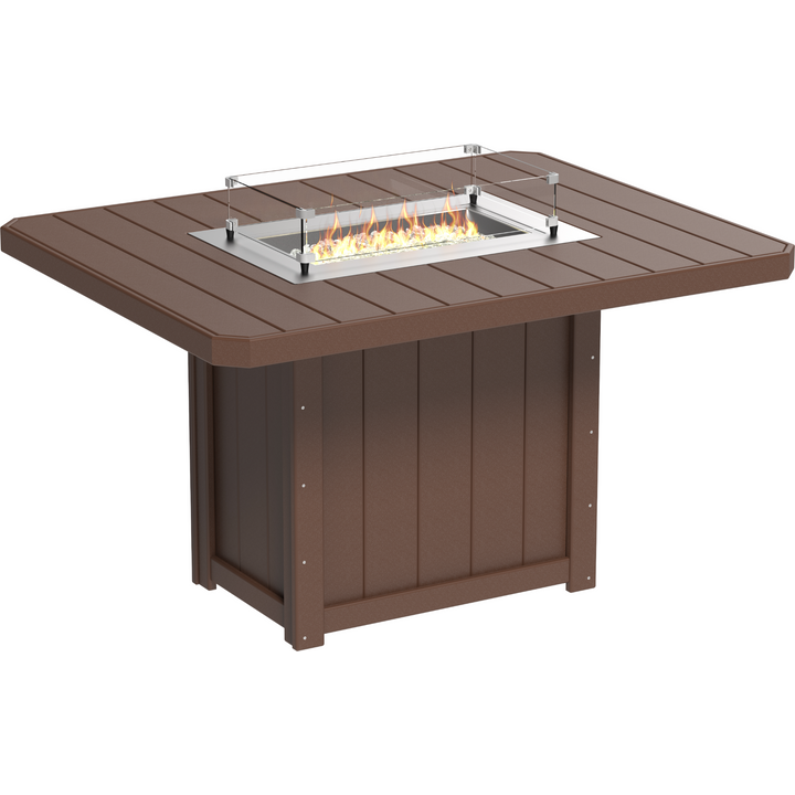 Lumin Fire Table 62" Rectangular