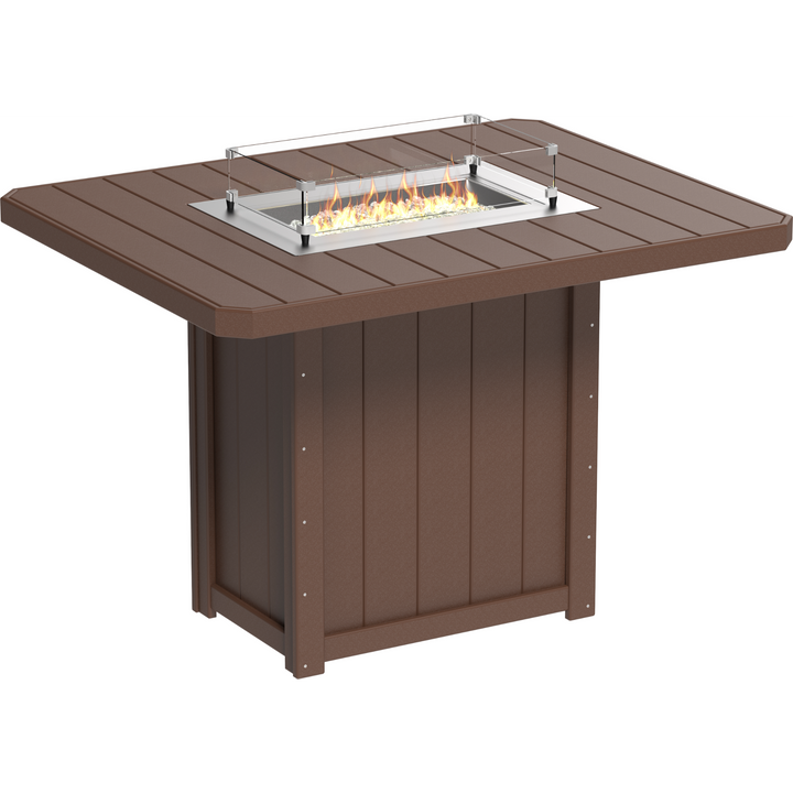 Lumin Fire Table 62" Rectangular