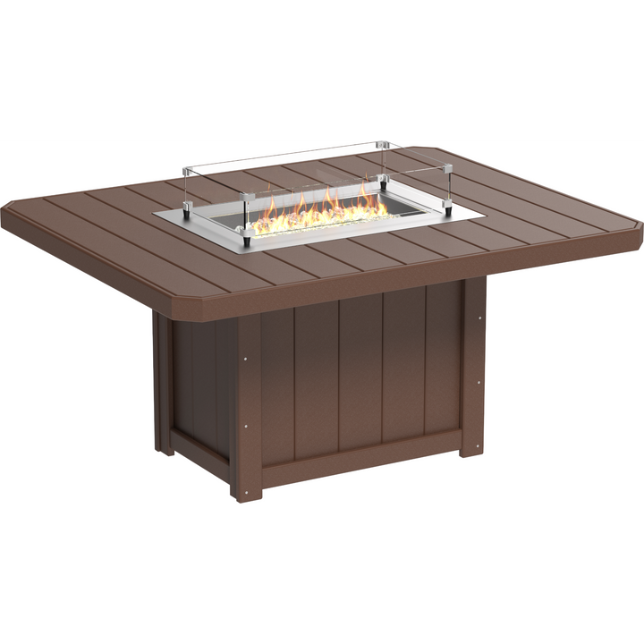 Lumin Fire Table 62" Rectangular