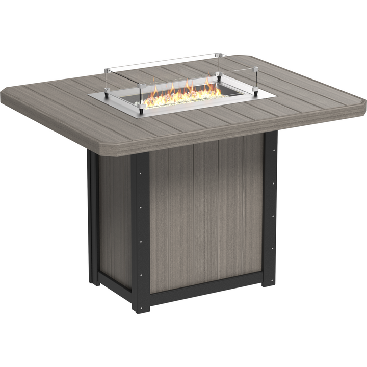 Lumin Fire Table 62" Rectangular