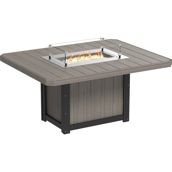 Lumin Fire Table 62" Rectangular