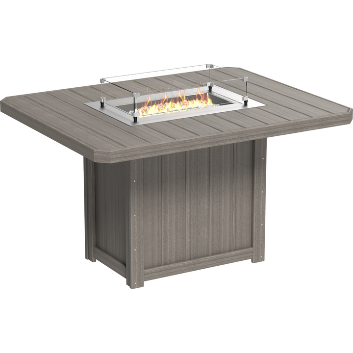Lumin Fire Table 62" Rectangular