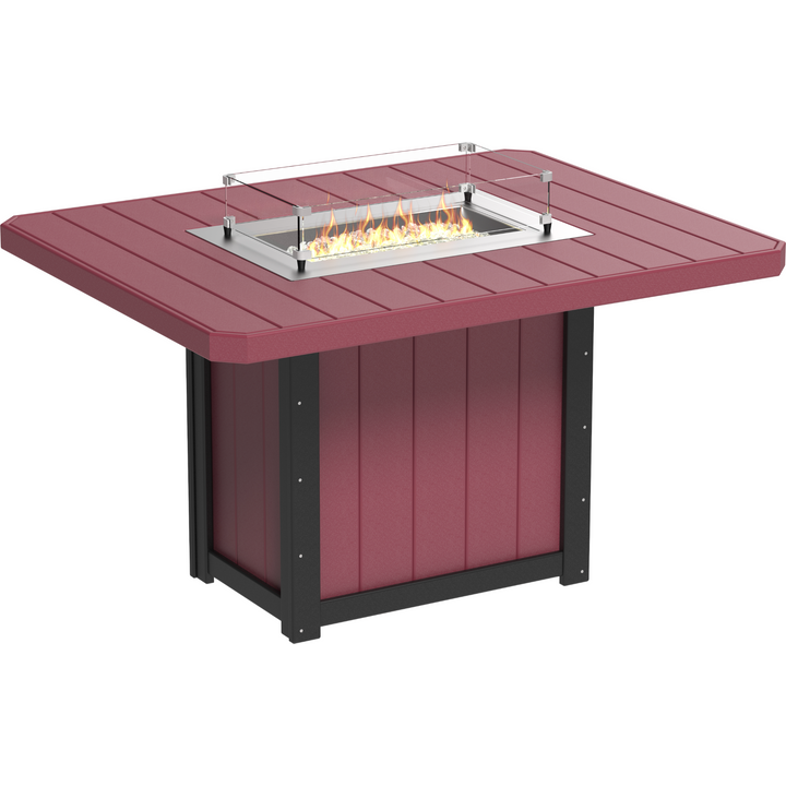 Lumin Fire Table 62" Rectangular