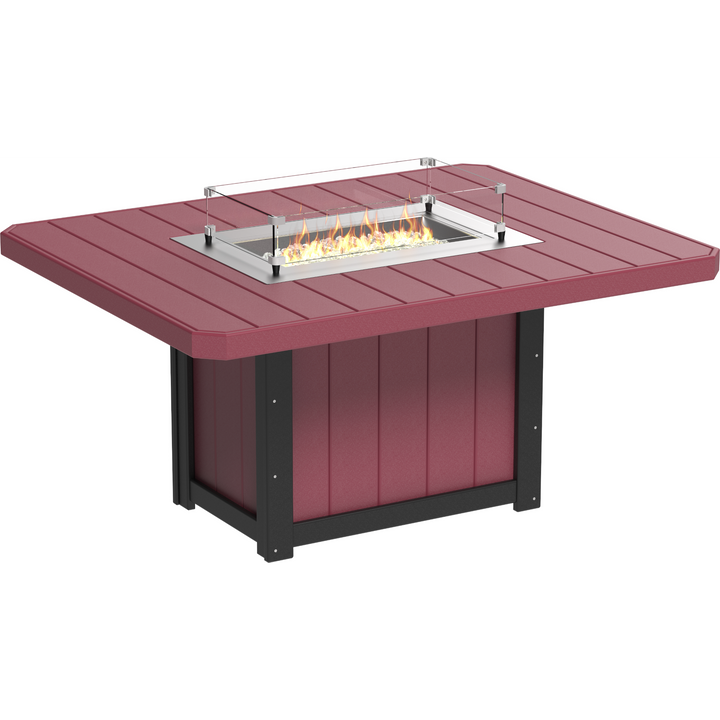 Lumin Fire Table 62" Rectangular