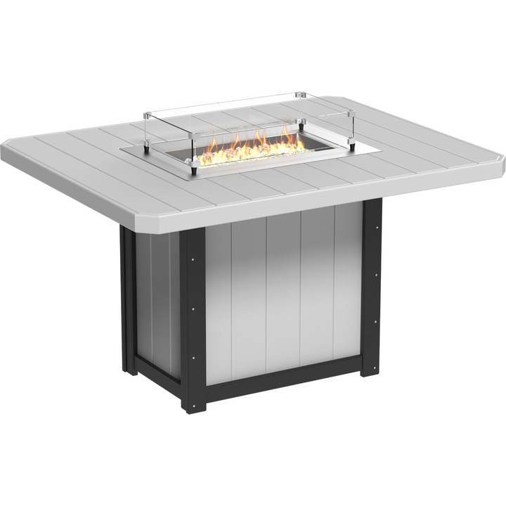 Lumin Fire Table 62" Rectangular