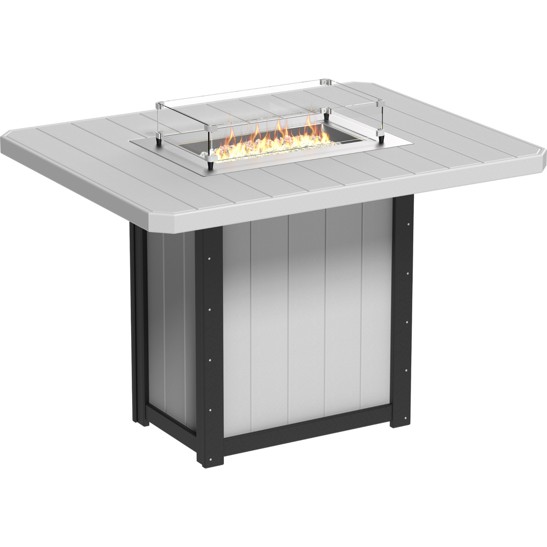 Lumin Fire Table 62" Rectangular