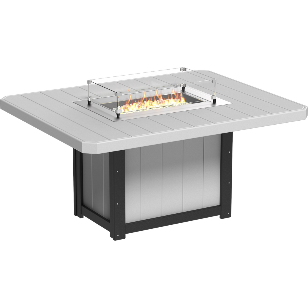 Lumin Fire Table 62" Rectangular