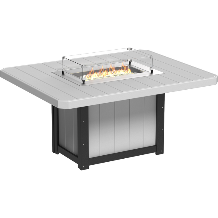 Lumin Fire Table 62" Rectangular