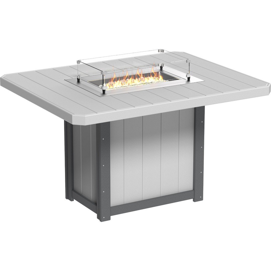 Lumin Fire Table 62" Rectangular
