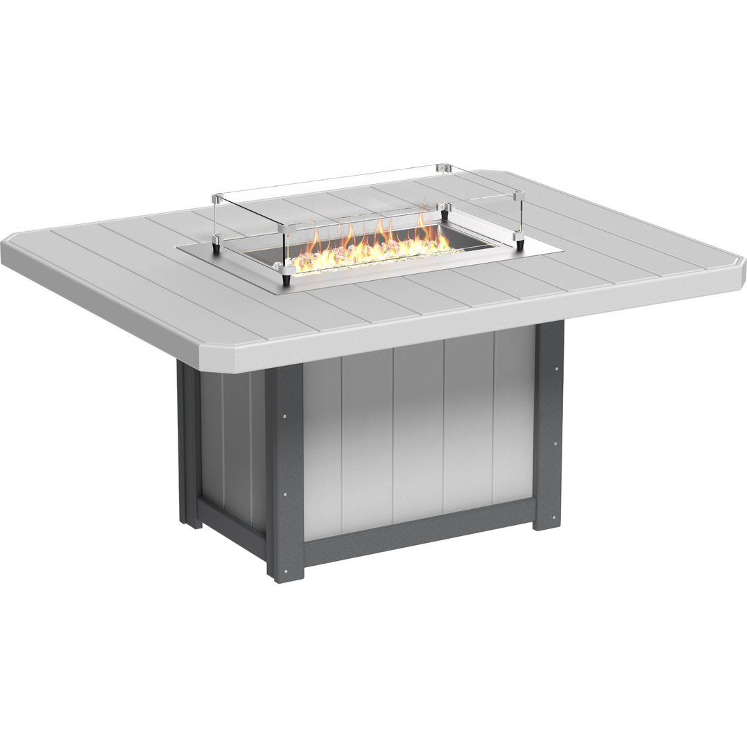 Lumin Fire Table 62" Rectangular