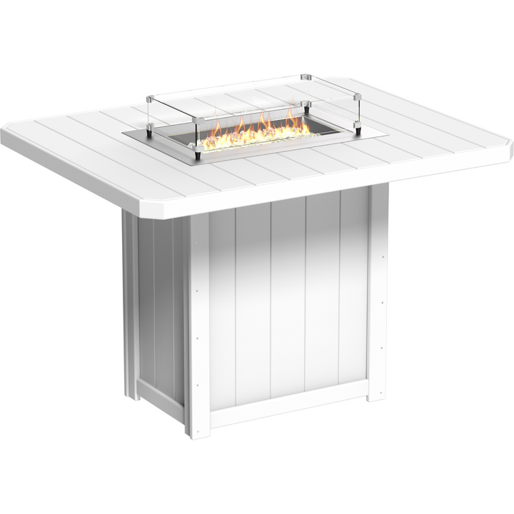 Lumin Fire Table 62" Rectangular