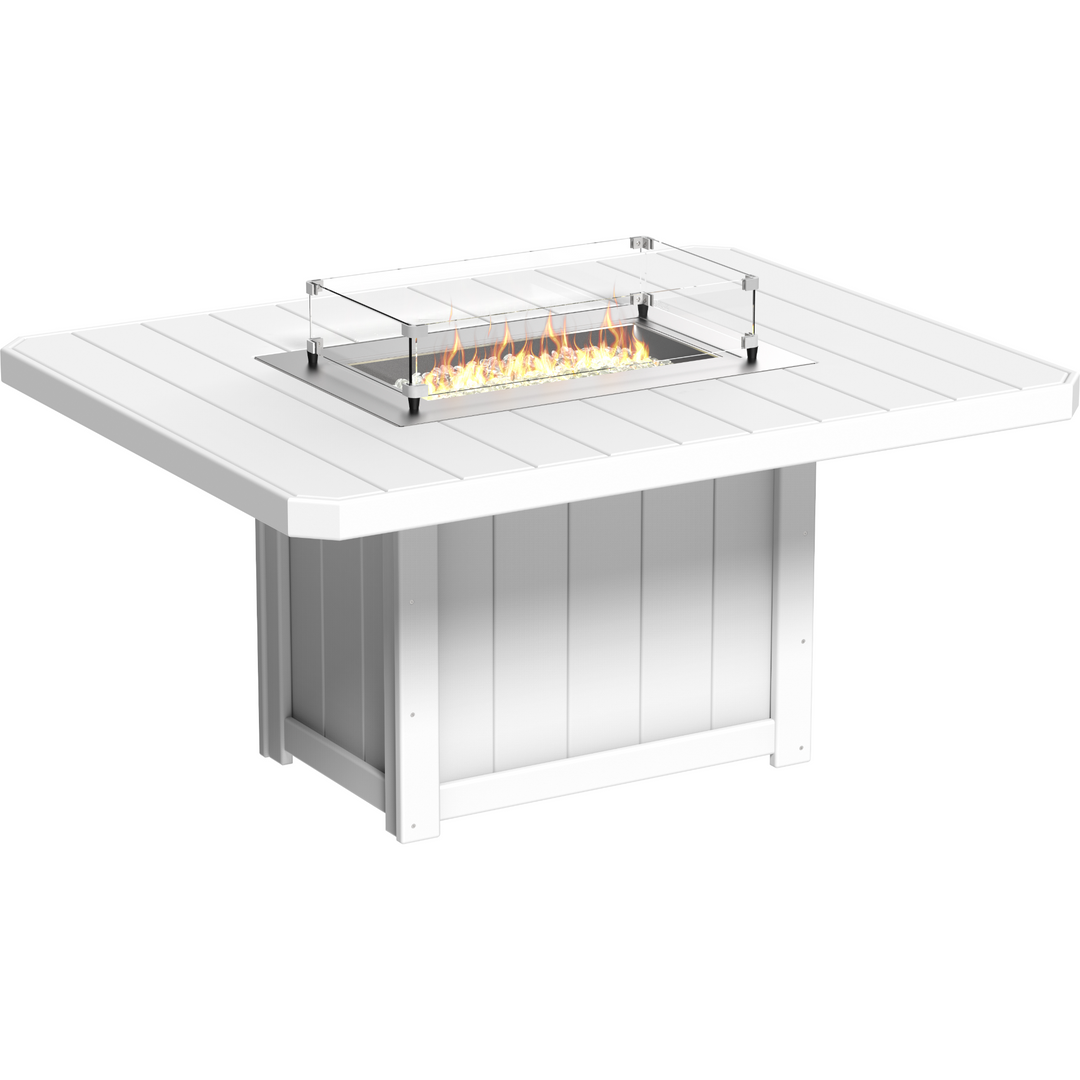 Lumin Fire Table 62" Rectangular