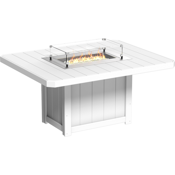 Lumin Fire Table 62" Rectangular