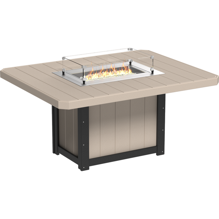 Lumin Fire Table 62" Rectangular