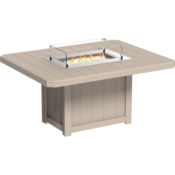 Lumin Fire Table 62" Rectangular
