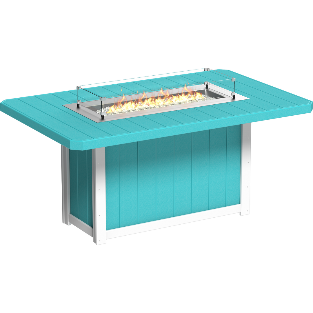 Lumin Fire Table 79" Rectangular