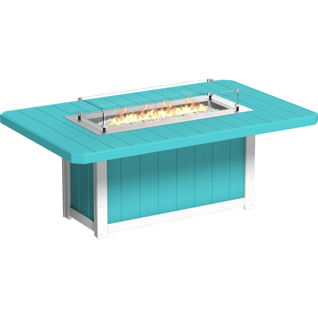 Lumin Fire Table 79" Rectangular