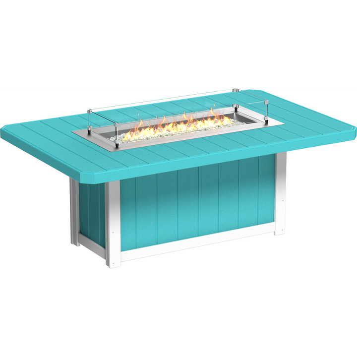 Lumin Fire Table 79" Rectangular