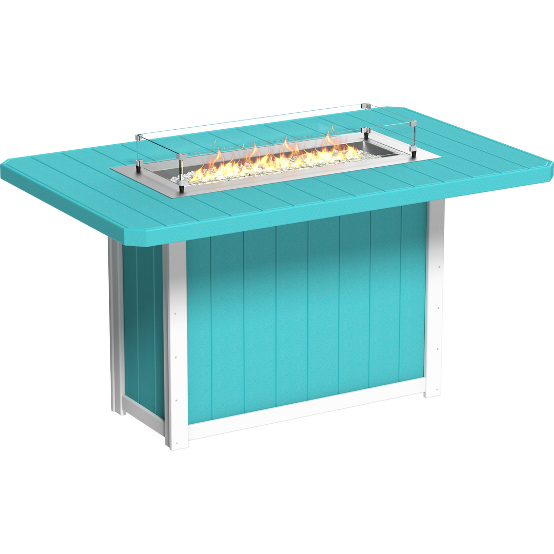 Lumin Fire Table 79" Rectangular