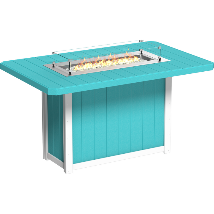 Lumin Fire Table 79" Rectangular