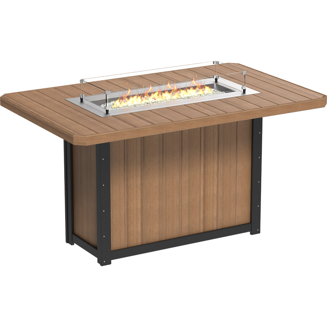 Lumin Fire Table 79" Rectangular