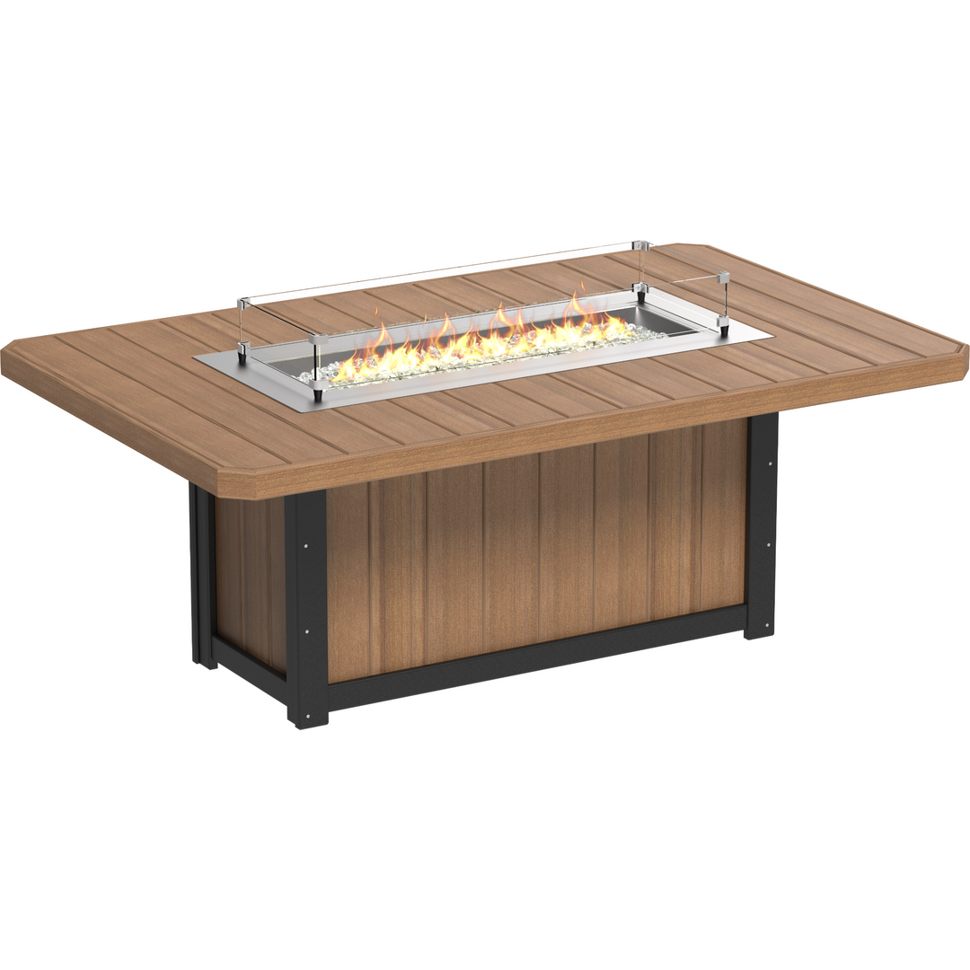 Lumin Fire Table 79" Rectangular