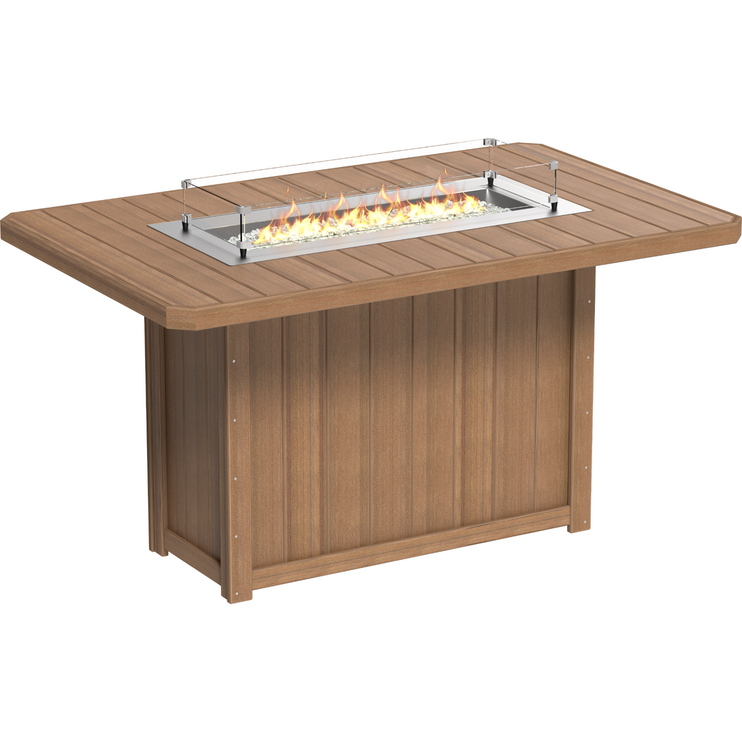 Lumin Fire Table 79" Rectangular