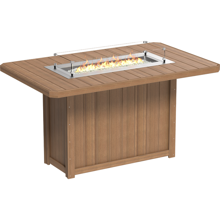 Lumin Fire Table 79" Rectangular