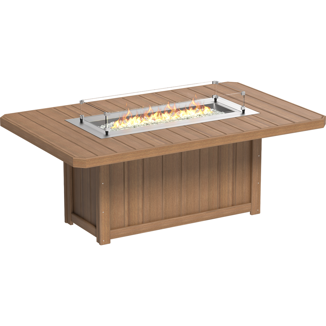 Lumin Fire Table 79" Rectangular