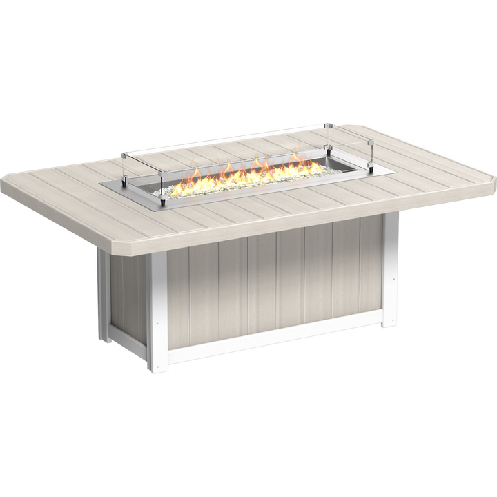 Lumin Fire Table 79" Rectangular