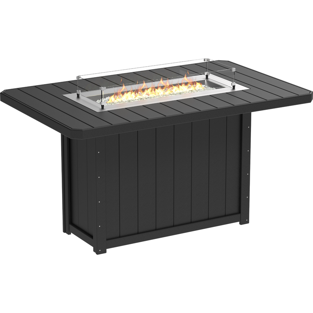 Lumin Fire Table 79" Rectangular