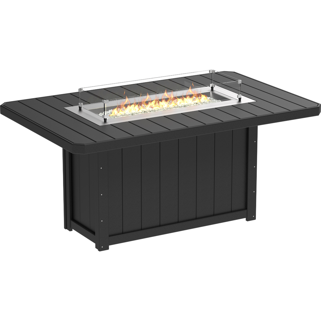 Lumin Fire Table 79" Rectangular