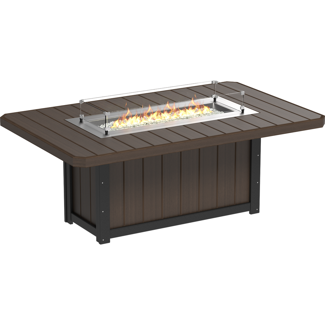 Lumin Fire Table 79" Rectangular